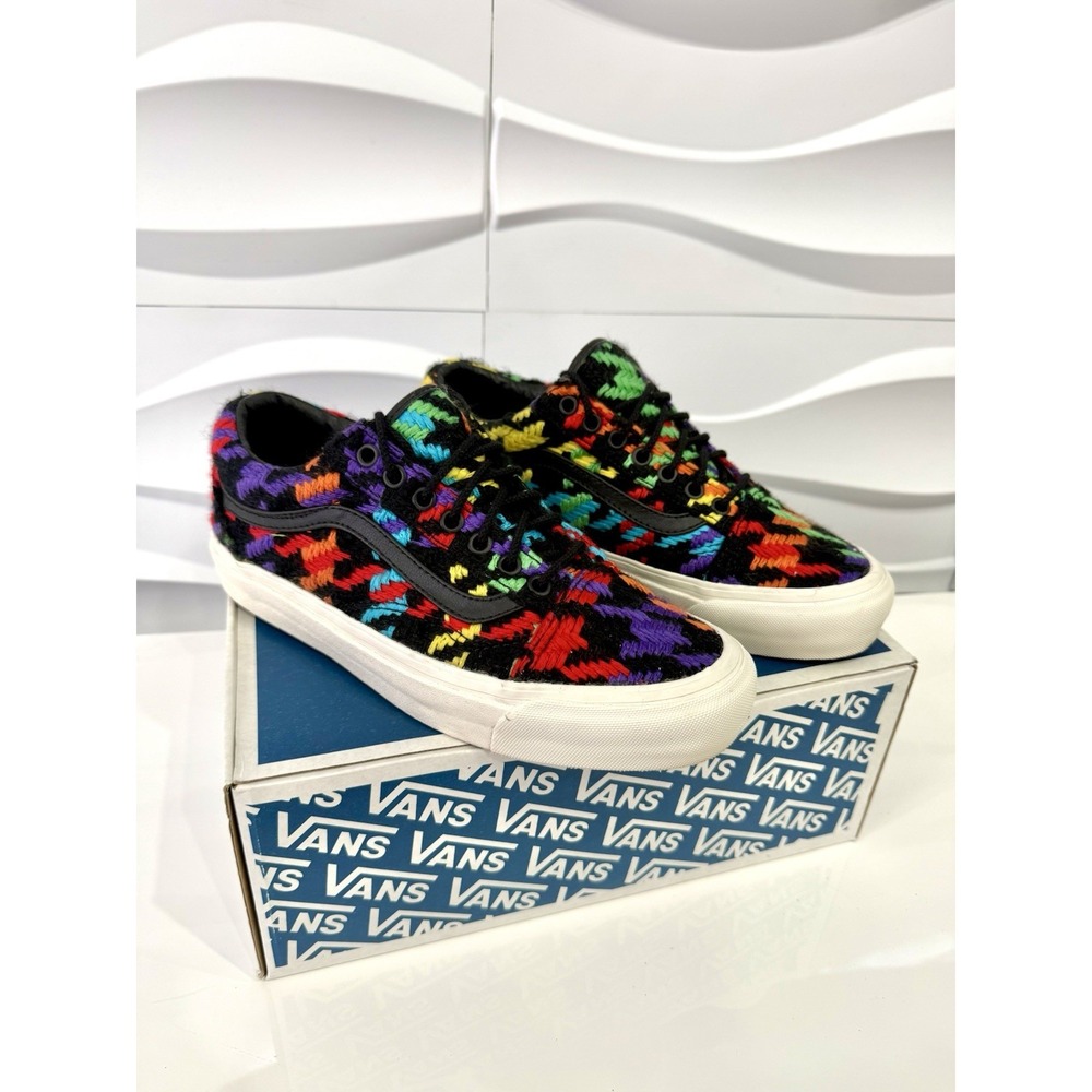 VANS Old Skool x Barneys New York Tweed Sneakers Mens 8 Women 9.5 721278